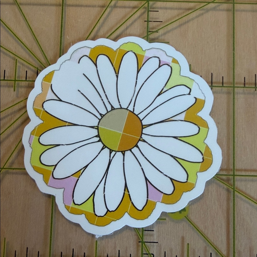 NEW Flower Daisy Aesthetic Waterproof Vinyl Sticker